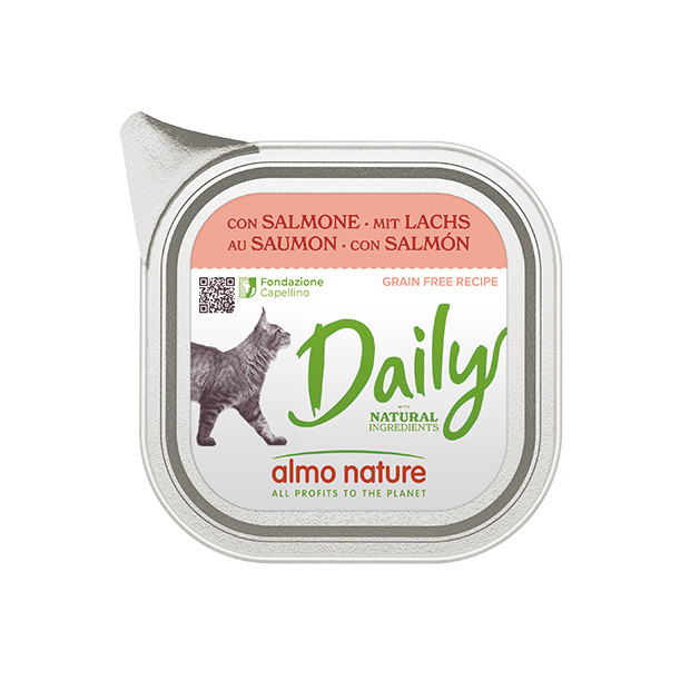 Barquette Almo Nature 100g (Veau, saumon, lapin, canard, poulet) – Image 4