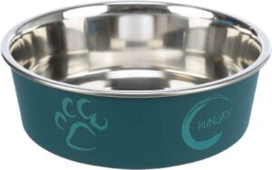 Gamelle en acier trixie bleu 0.45l / 14cm
