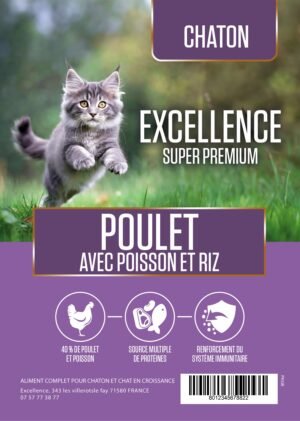 Croquettes chaton Super Premium 6kg